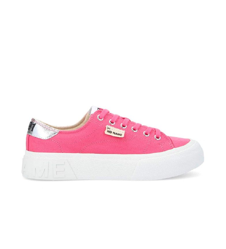 NO NAME Zapatillas de lona con algodón reciclado Reset Sneaker rosa