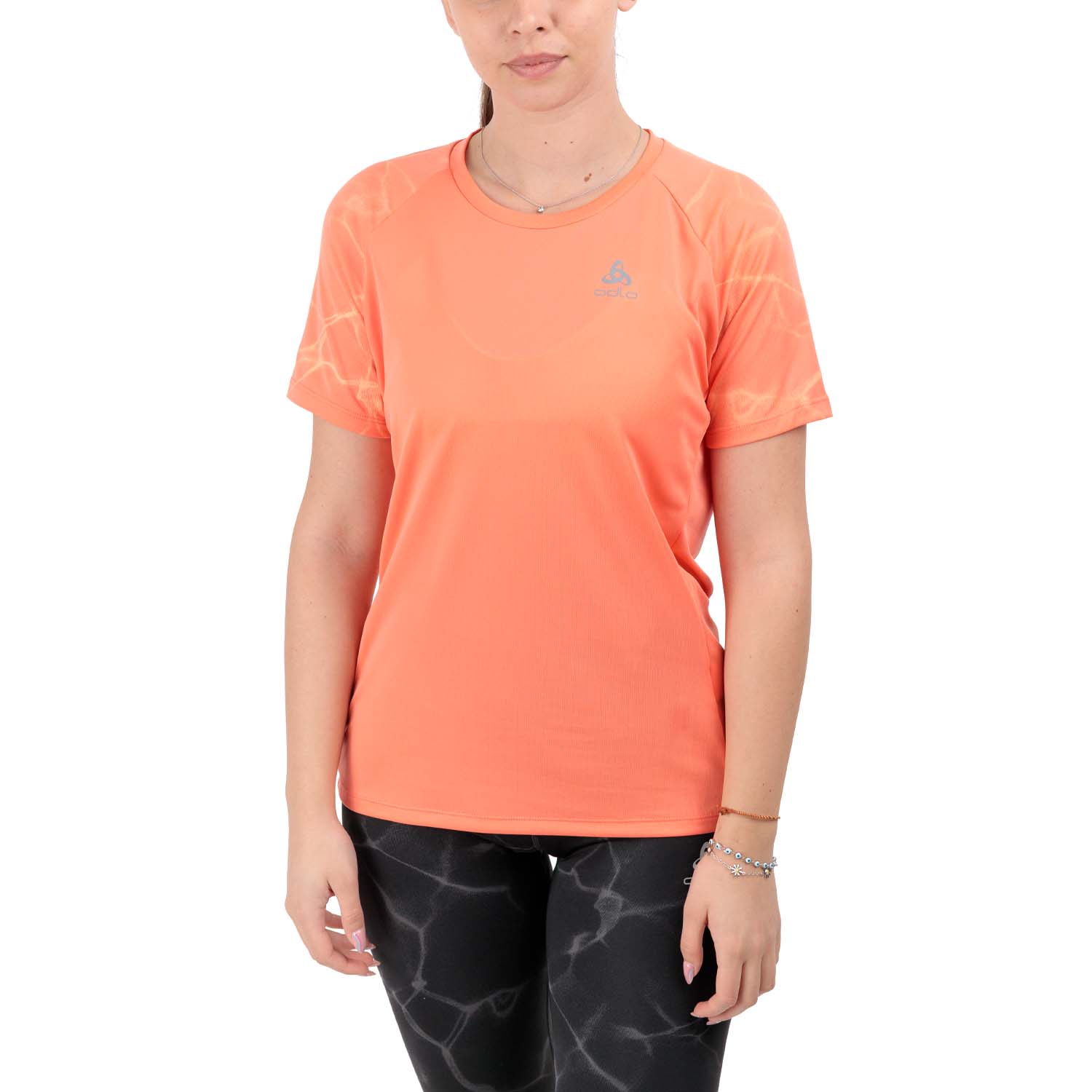 Odlo Essential Print Camiseta Living Coral