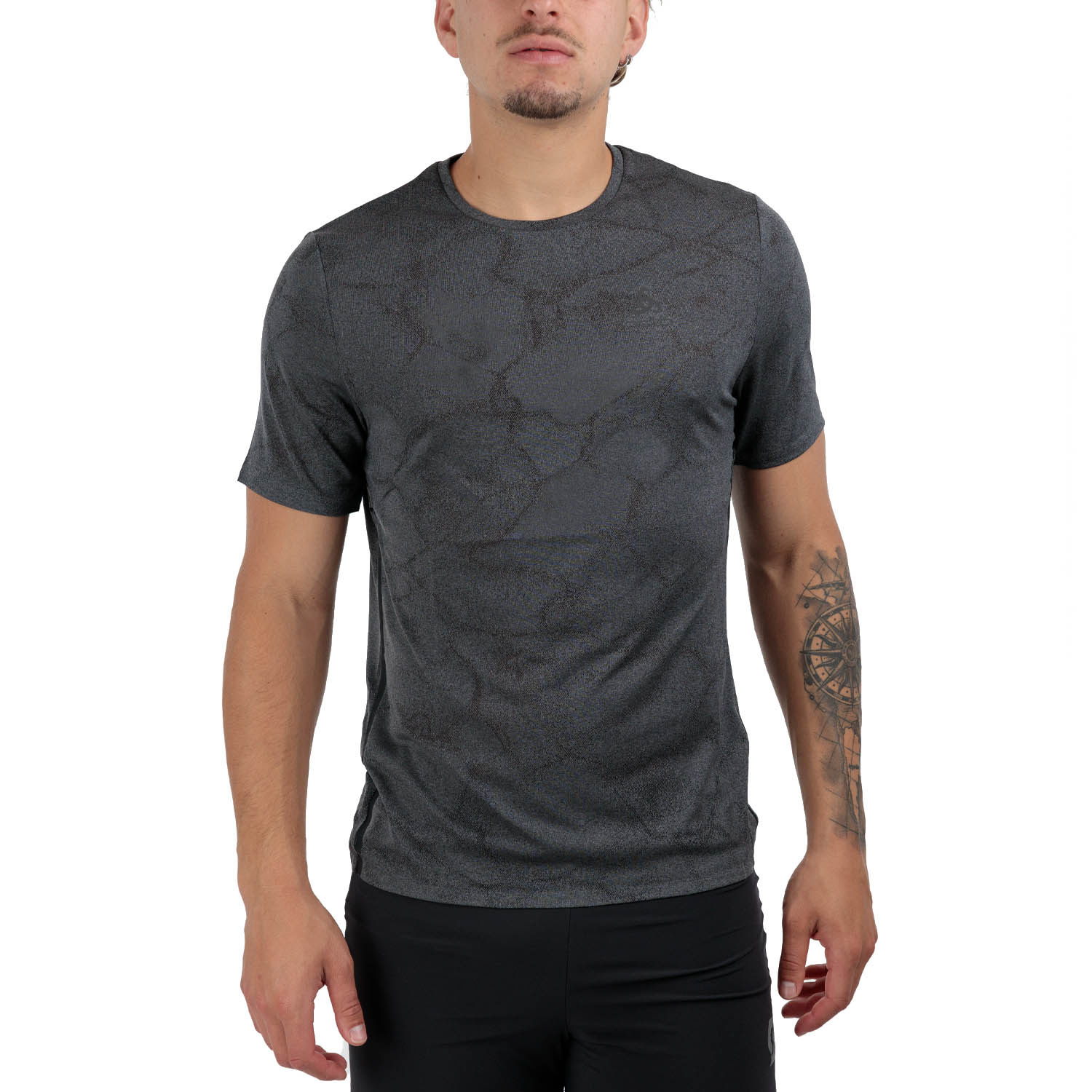 Odlo Chill-Tec Camiseta Black Melange
