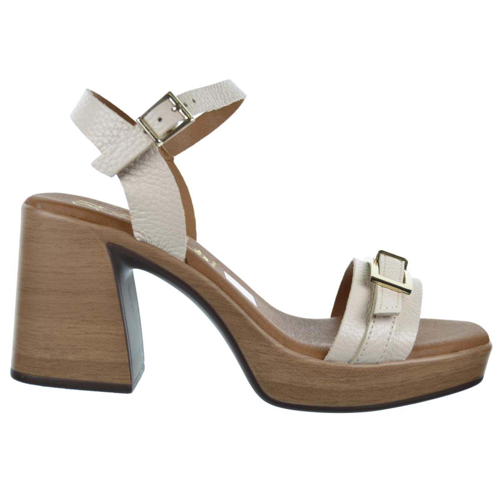 Oh My Sandals 5397 Sandalia Piel Tacón Plataforma Mujer