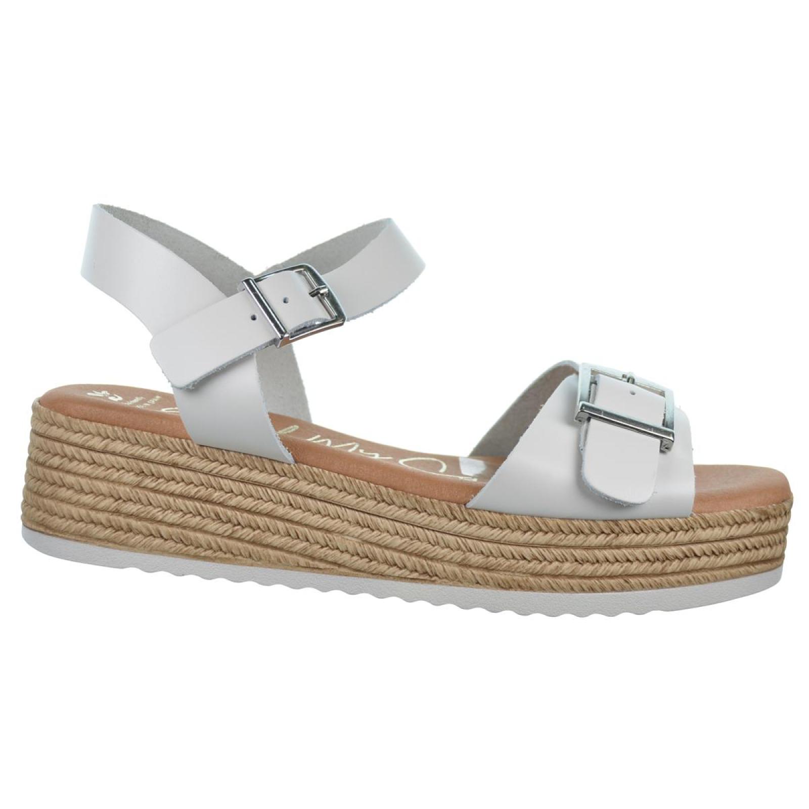 Oh My Sandals 5441 Sandalia Piel Cuña Plataforma Mujer