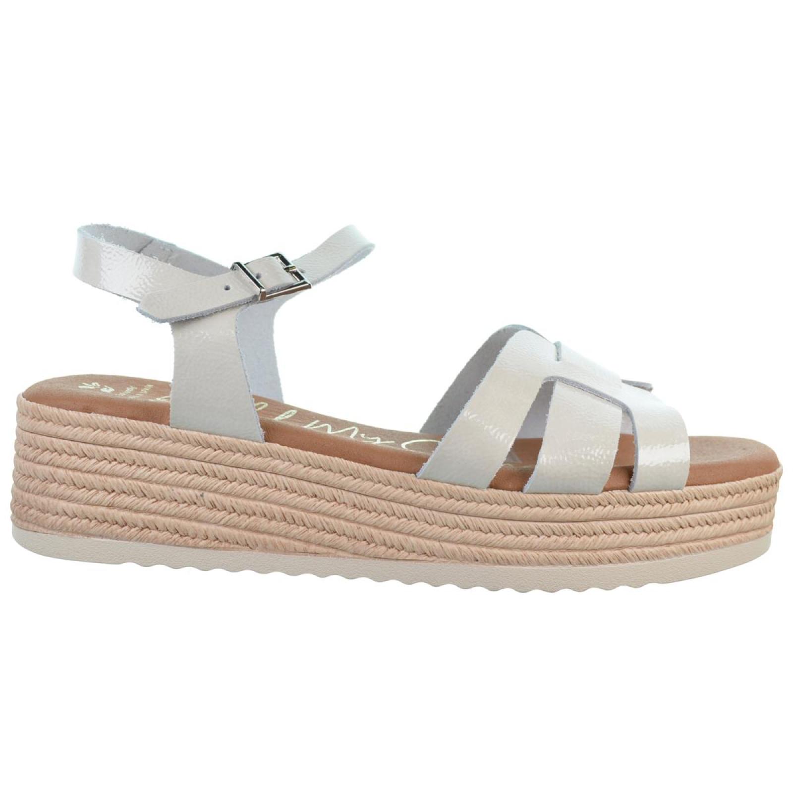 Oh My Sandals 5702 Sandalia Piel Confort Plataforma Mujer