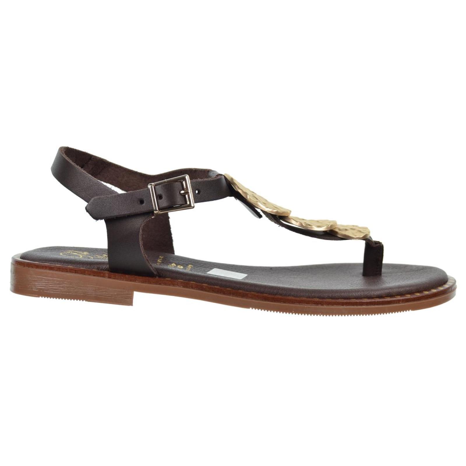 Oh My Sandals 5768 Sandalia Piel Confort Tacón Hebilla Mujer