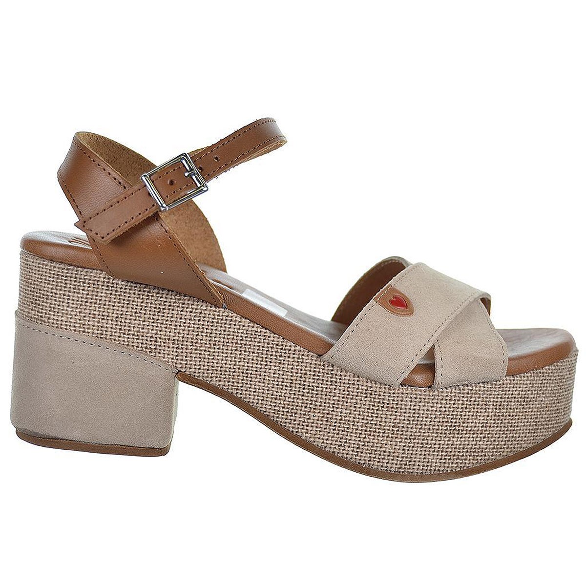 5253 Oh My Sandals Sandalia Piel | Plataforma y Tacón Mujer