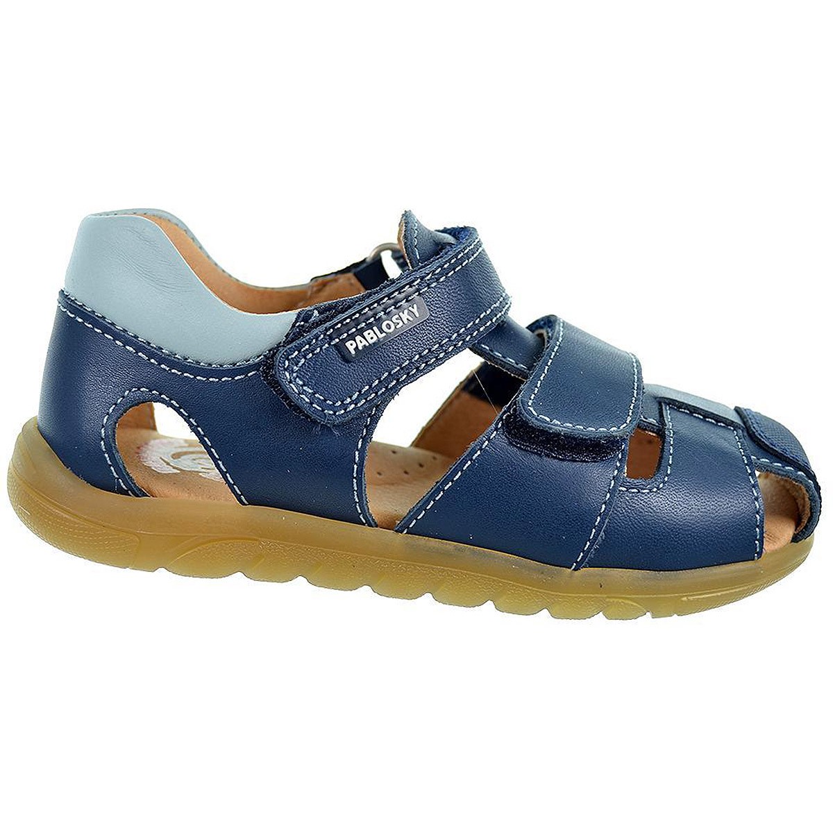 025821 Pablosky Sandalia Piel Velcro Primeros Pasos Niños
