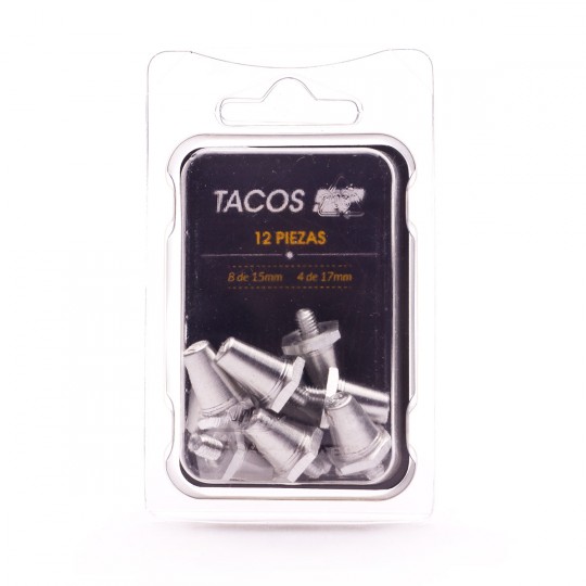 Pack SP Fútbol de Tacos (8 x 15 mm + 4 x 17 mm) Aluminio