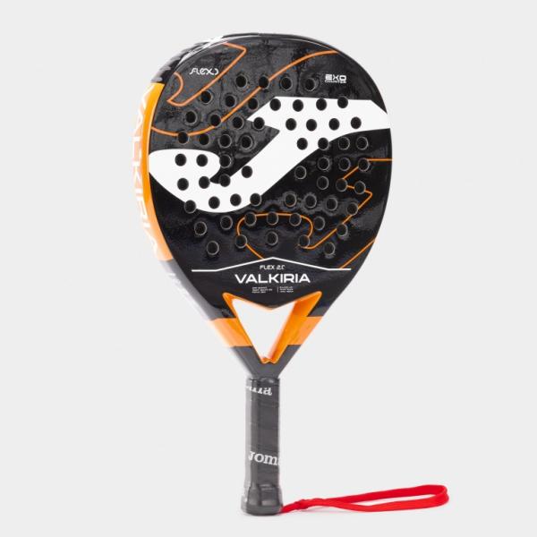 Pala JOMA PADEL VALKIRIA FLEX NEGRO NARANJA FLUOR