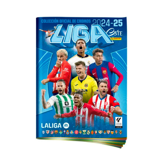 Panini Album Liga Este 2024-2025 Azul