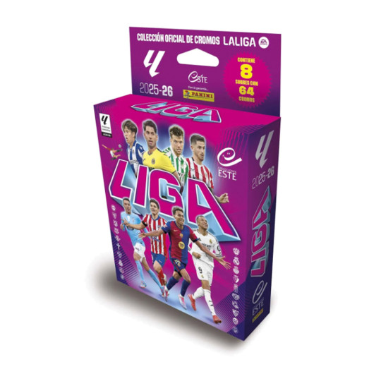 Panini Ecoblister 8 sobres Liga Este 2025-2026
