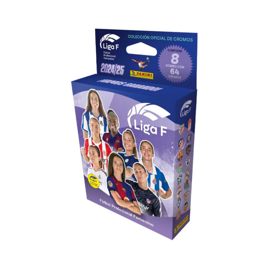 Panini Ecoblister 8 sobres liga femenina 2024-2025 Morado