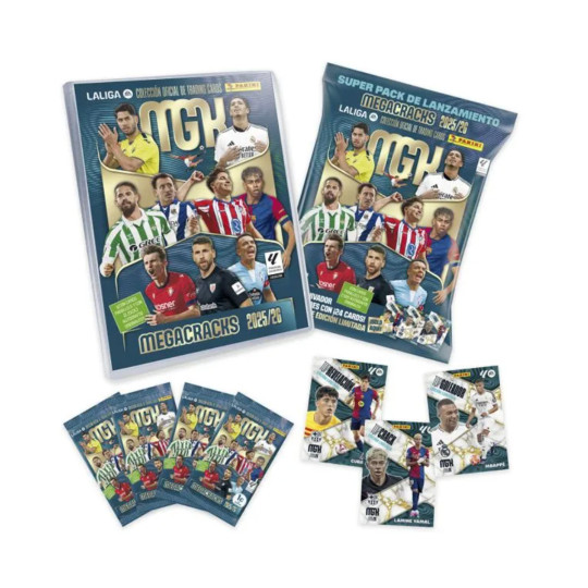 Panini Megapack TC Megacracks La Liga 2025-2026