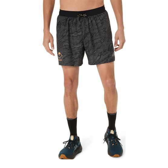 PANTALON CORTO ASICS FUJITRAIL ALL OVER PRINT 5IN