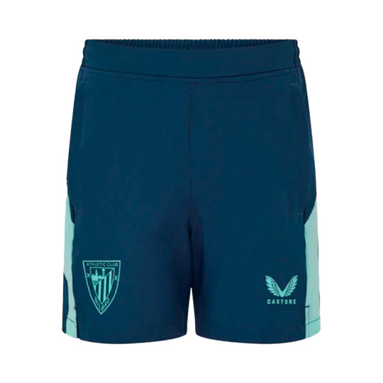 Pantalón corto Castore Athletic Club Bilbao Training 2025-2026 Niño Moonlit Ocean-Aruba Blue