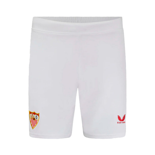 Pantalón corto Castore Sevilla FC Primera Equipación 2024-2025 Brilliant White