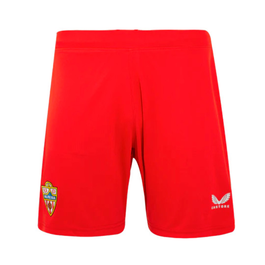 Pantalón corto Castore UD Almeria Primera Equipación 2024-2025 Niño Fiery Red