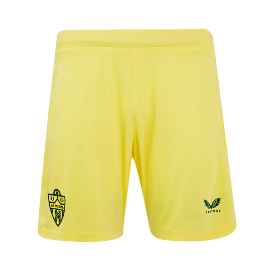 Pantalón corto Castore UD Almeria Tercera Equipación 2024-2025 Lemon Verbena