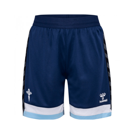 Pantalón corto Hummel Celta De Vigo Training 2024-2025 Niño Marine/Blue Bell
