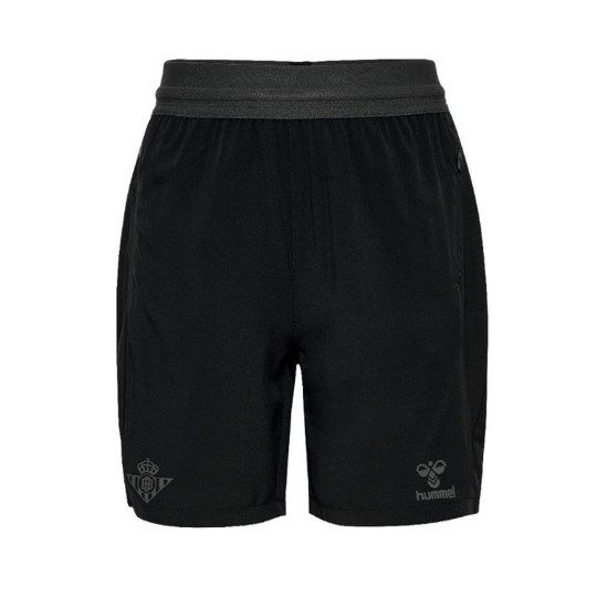 Pantalón corto Hummel Real Betis Training 2024-2025 Niño Black