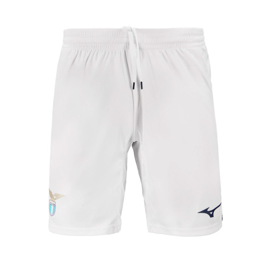 Pantalón corto Mizuno Lazio Primera Equipación 2024-2025 Niño White