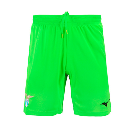 Pantalón corto Mizuno Lazio Primera Equipación Portero 2024-2025 Niño Green Fluor