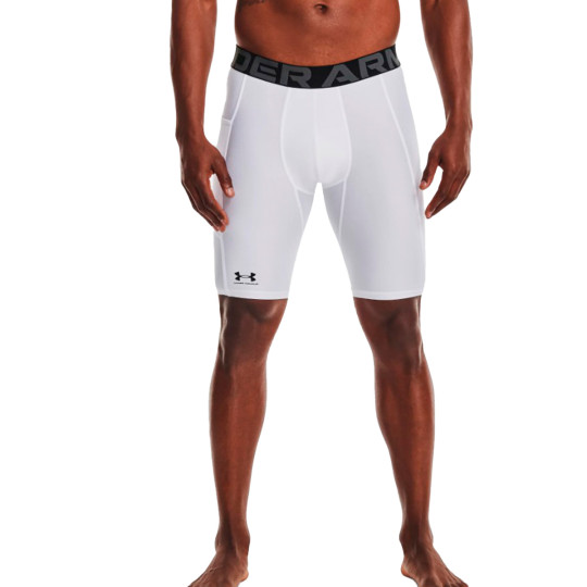 Malla corta Under Armour Heatgear Armour white