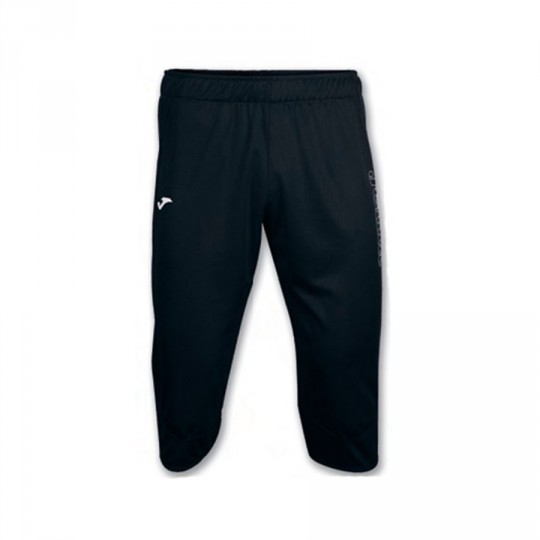 Pantalón pirata Joma Vela Negro