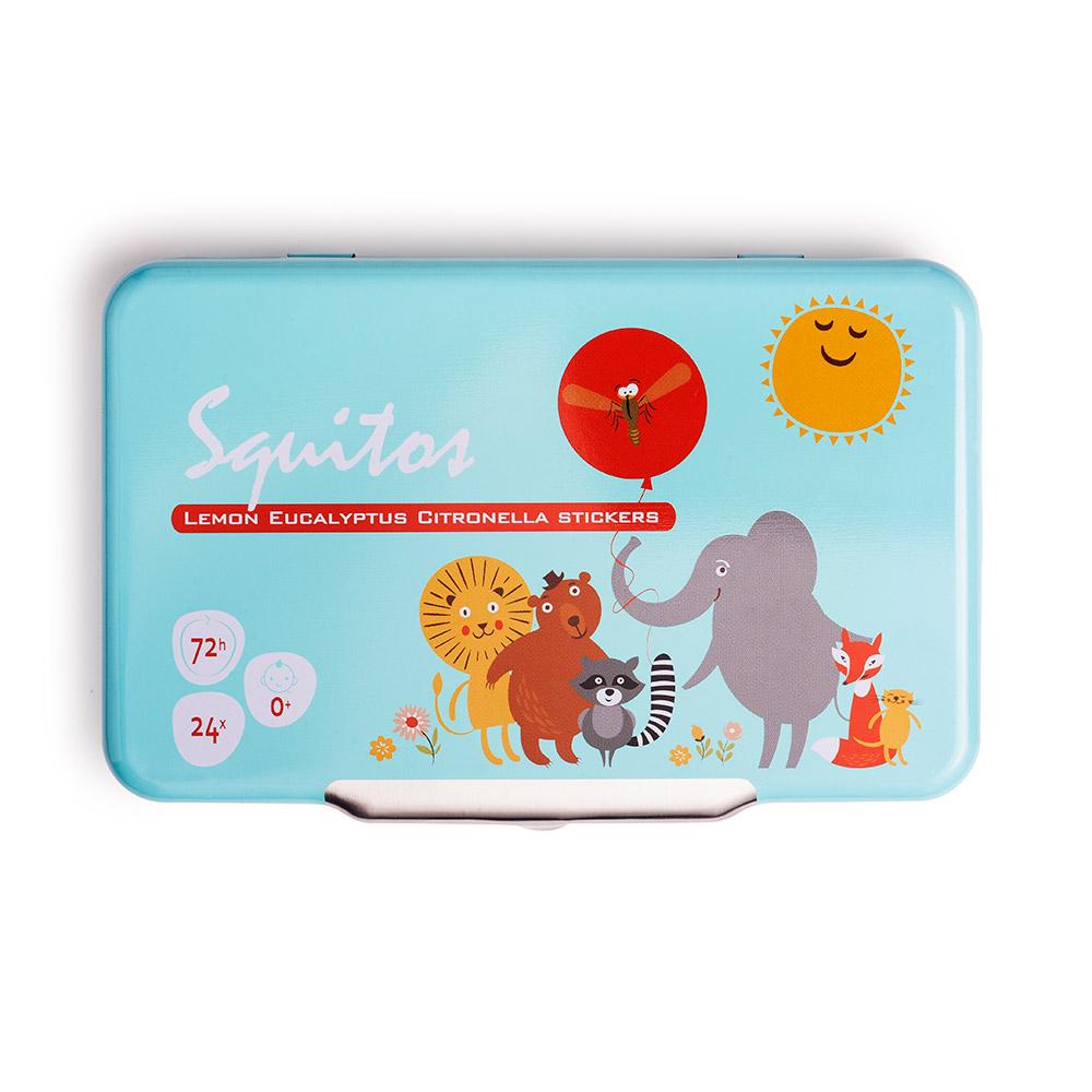 Parches antimosquitos Squitos caja 24 unidades