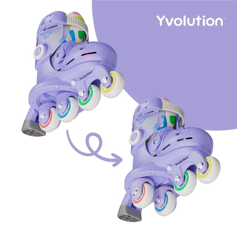 Patines Twista Yvolution Lila