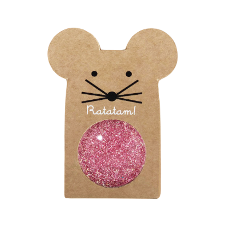 Pelota Saltarina Ratatam - Ratón Rosa