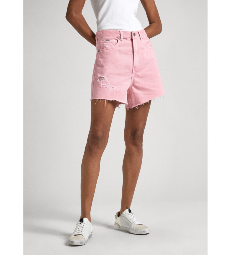 Pepe Jeans Short Line rosa
