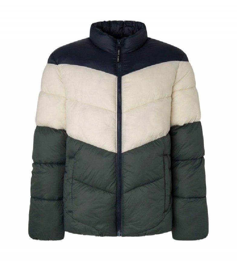 Pepe Jeans Abrigo Blau blanco, verde, marino