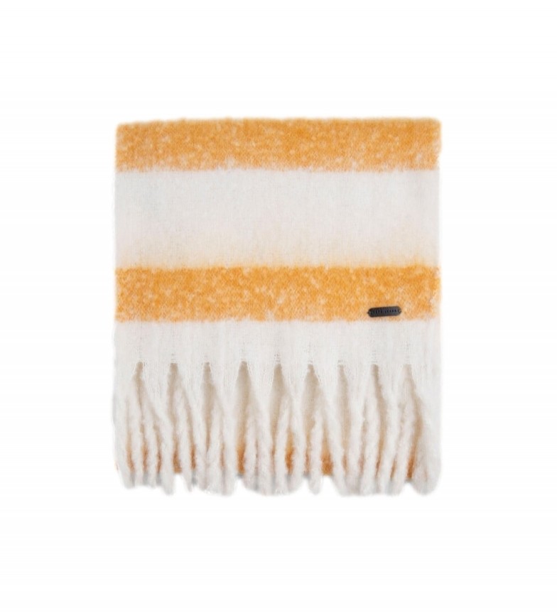 Pepe Jeans Bufanda Teva blanco, amarillo