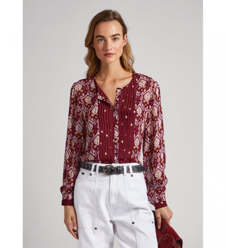 Pepe Jeans Camisa Gazzi granate