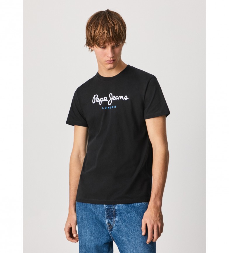 Pepe Jeans Camiseta Eggo N negro