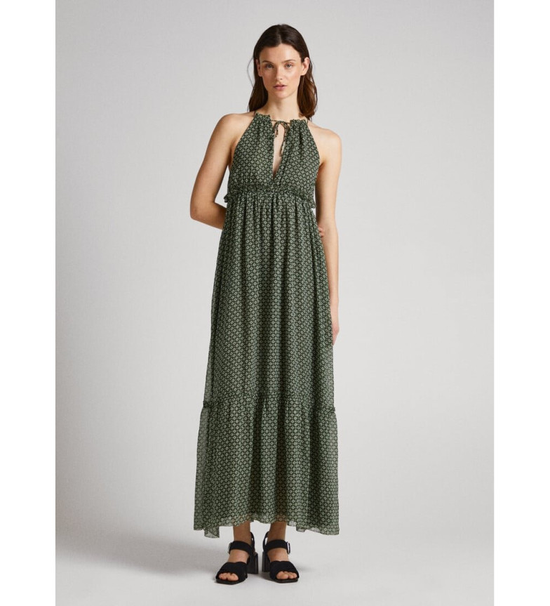 Pepe Jeans Vestido Fifi verde