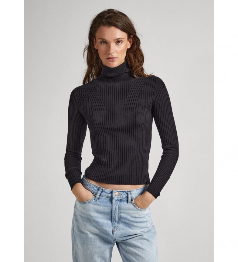 Pepe Jeans Jersey Dalia Rolled negro