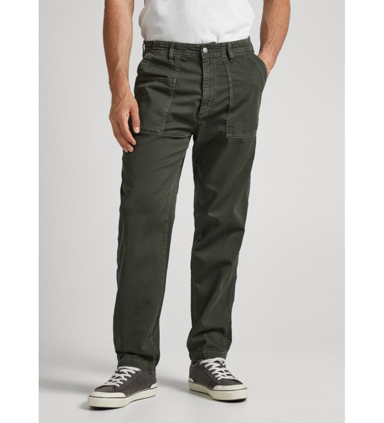 Pepe Jeans Pantalones Chinos Nils Worker verde