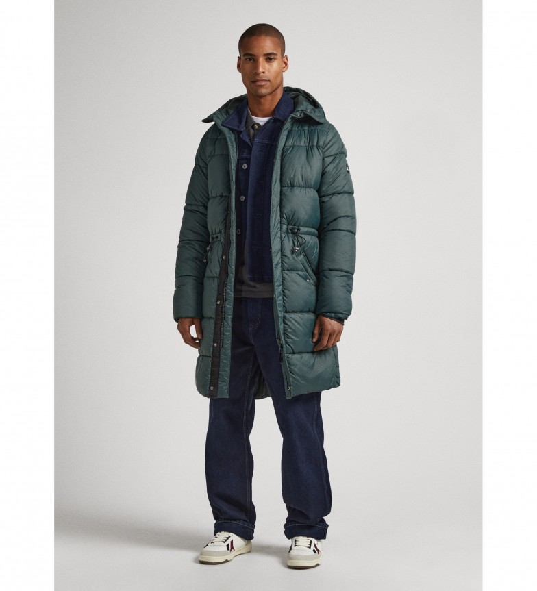 Pepe Jeans Parka Acolchada Blai verde