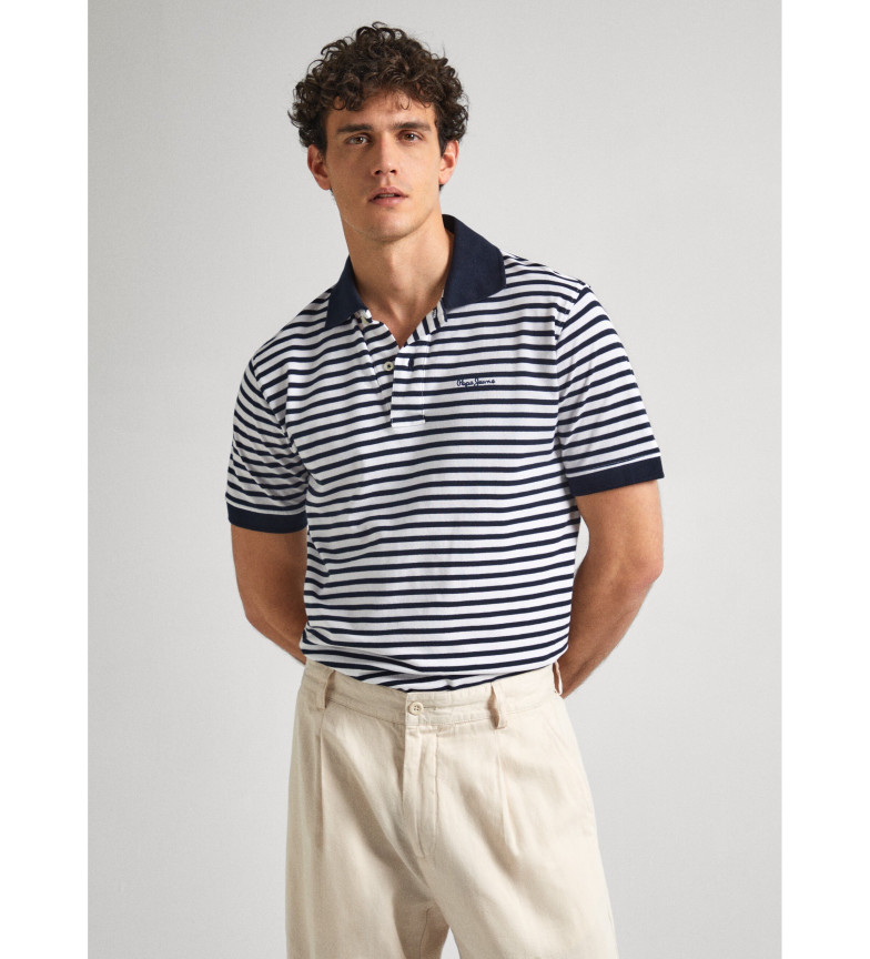 Pepe Jeans Polo Hunting marino, blanco