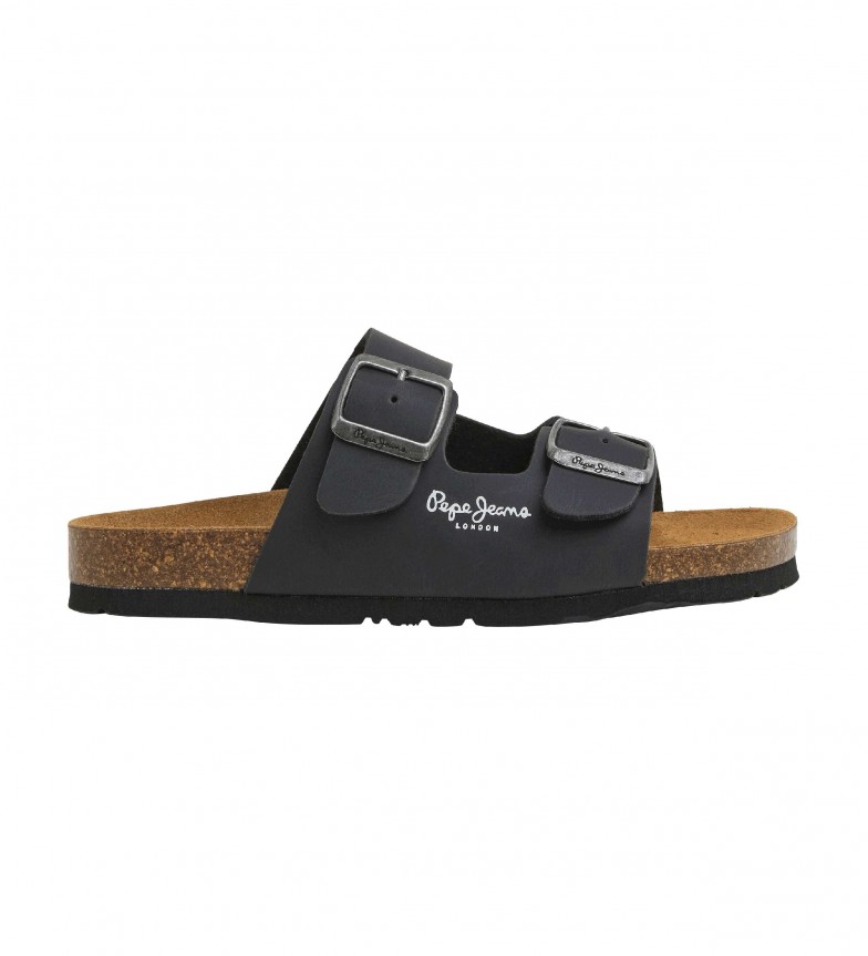 Pepe Jeans Sandalias Double Kansas negro