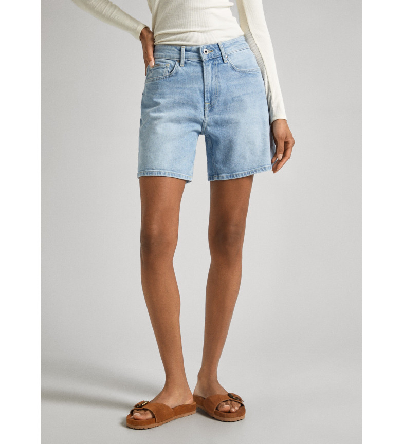 Pepe Jeans Short Skinny azul