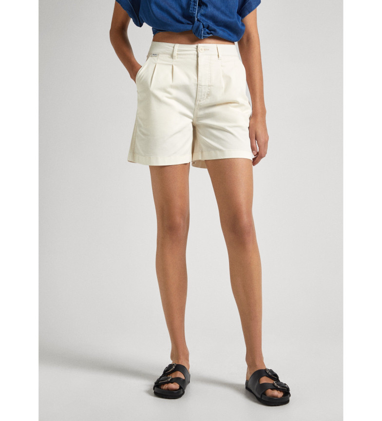 Pepe Jeans Short Vania blanco roto