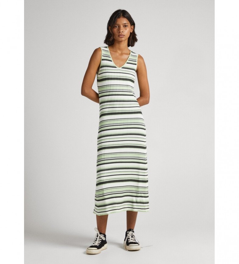 Pepe Jeans Vestido Doris verde