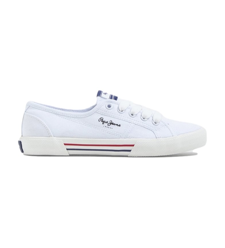Pepe Jeans Zapatillas Brady Basic blanco azulado