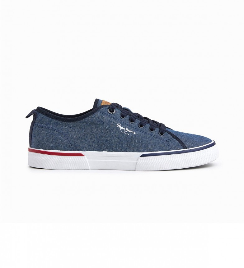 Pepe Jeans Zapatillas Kenton Smart 22 Chambray azul