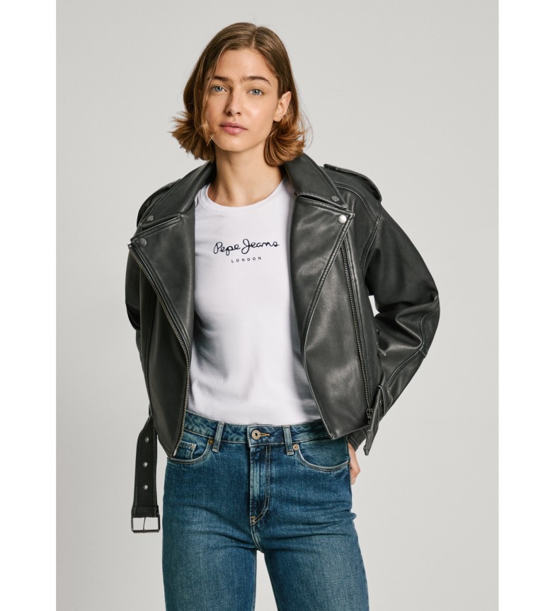 Pepe Jeans Cazadora Amalia negro