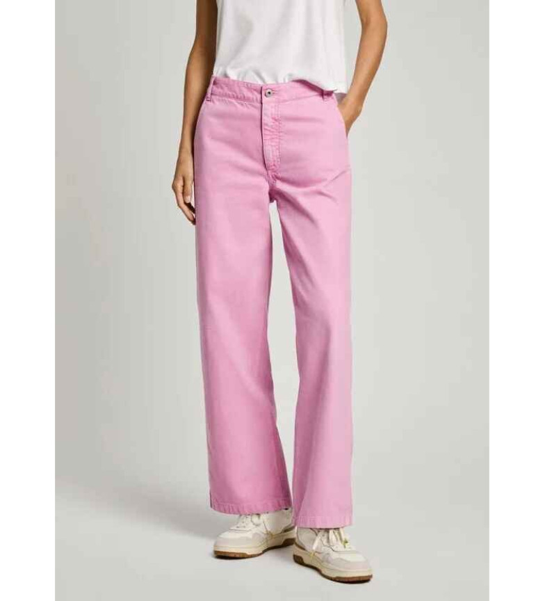 Pepe Jeans Pantalón Anya Rosa