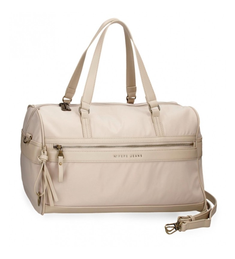 Pepe Jeans Bolsa de viaje Morgan beige