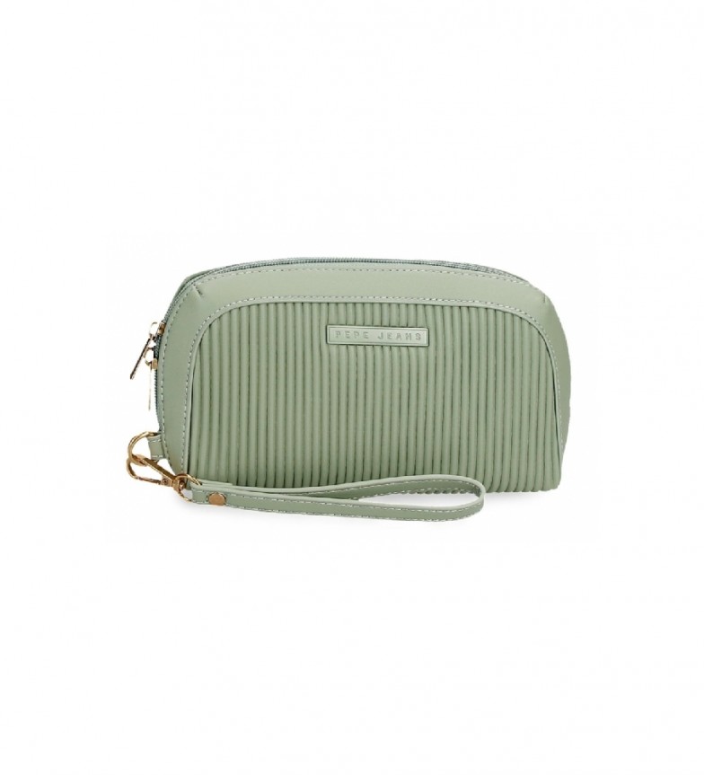 Pepe Jeans Bolso de mano Aurora verde -20x11x4cm-
