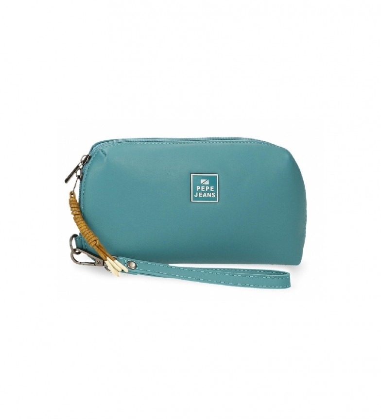 Pepe Jeans Bolso de mano Bea azul -20x11x4cm-